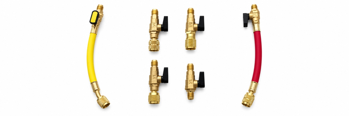 Ball Valve For Charging Refrigerant