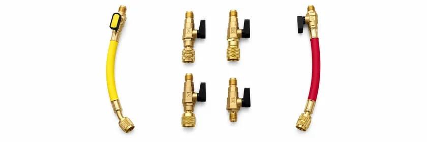 Ball Valve for Refrigerant Charging — product range